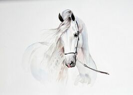 Фреска Белая лошадь
