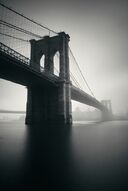 Фотообои Туманный Бруклинский мост