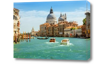 Картина венецианские каналы